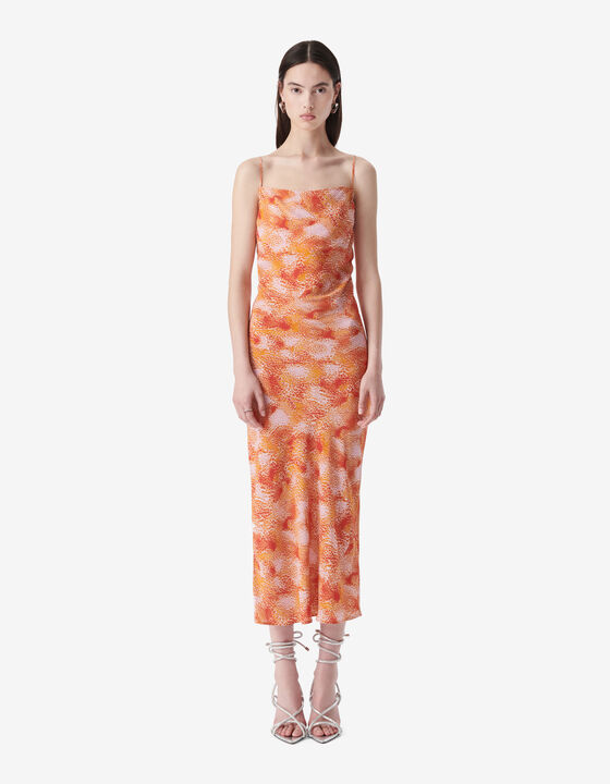 ROBE MIDI À IMPRIMÉ