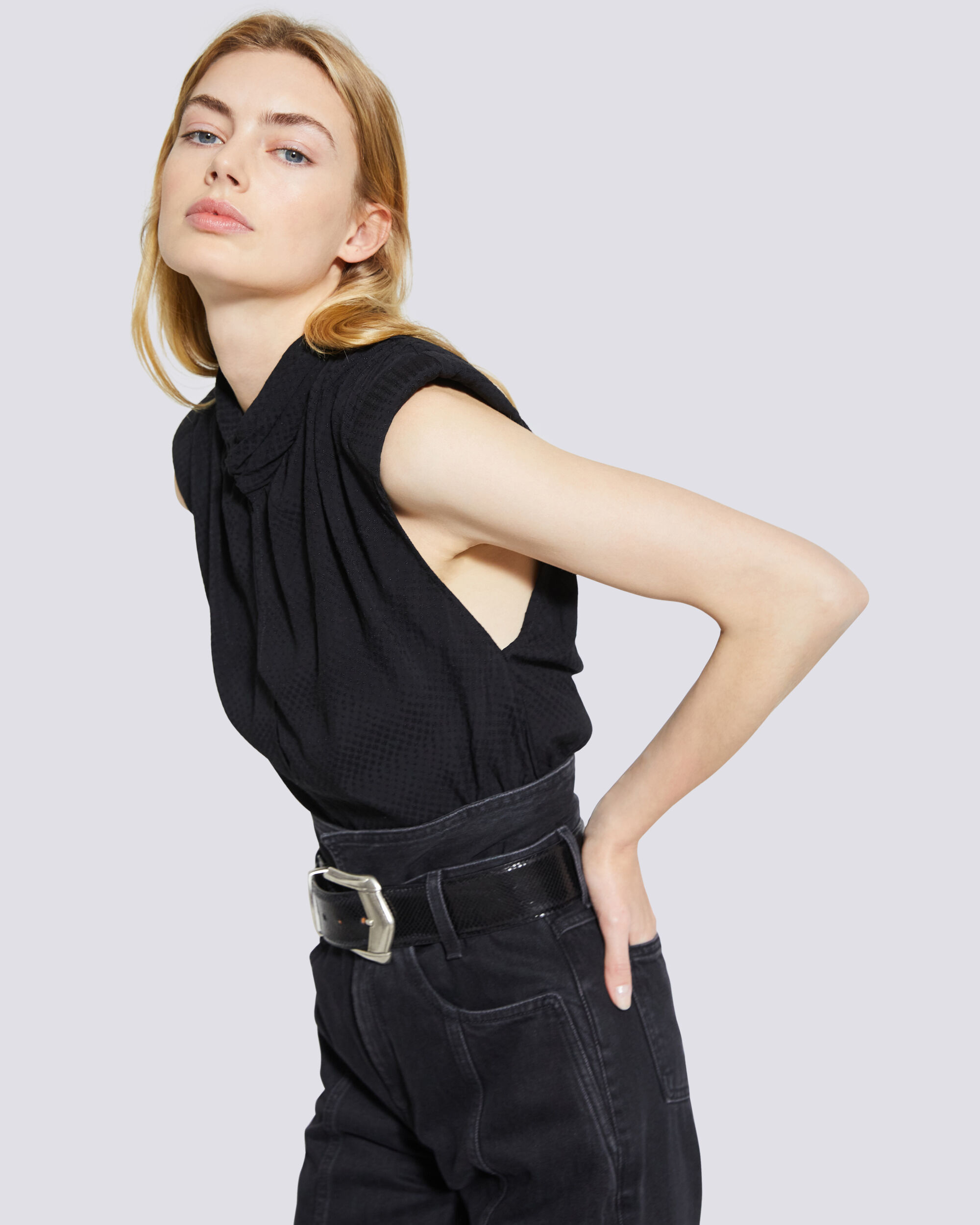 peplum blouse top