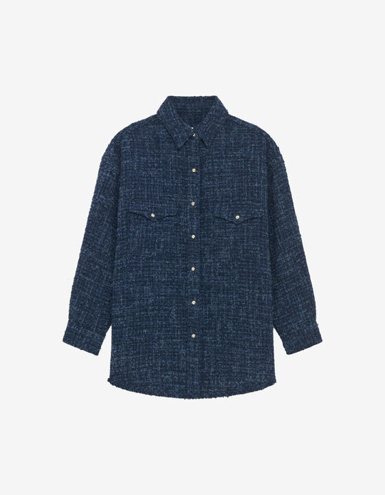 TWEED OVERSHIRT