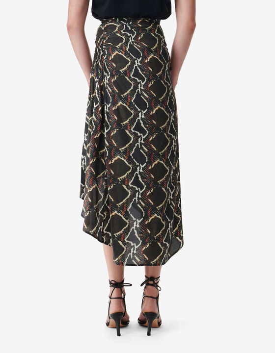 PRINTED SKIRT