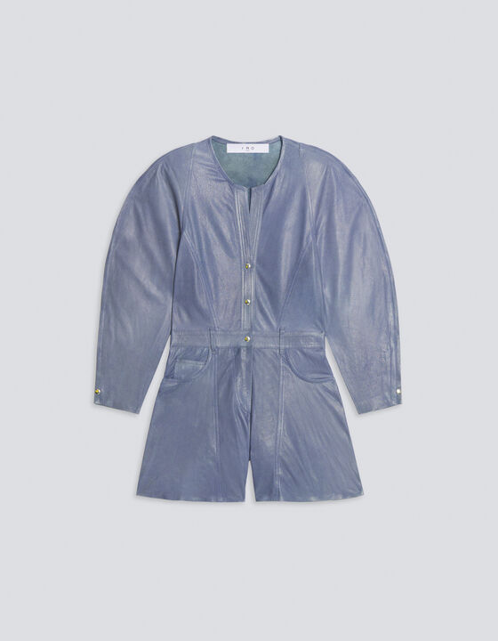 MAJUNGA LEATHER PLAYSUIT