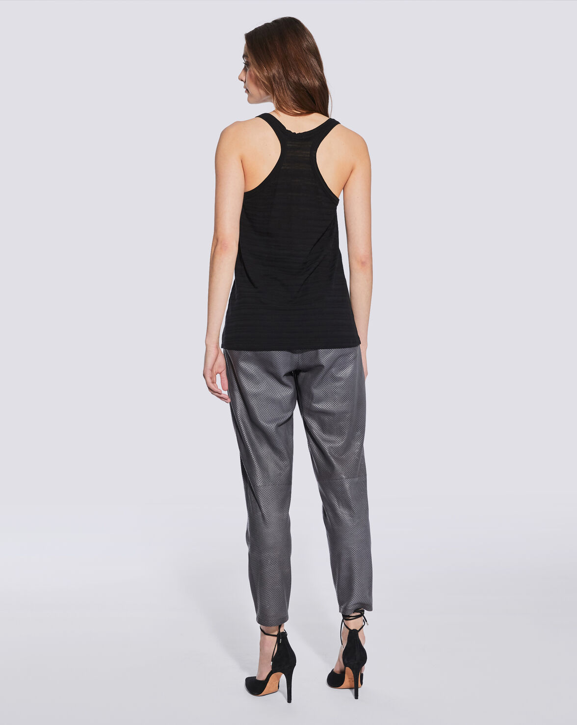 MOLLIE BURNOUT SCOOP TANK TOP image number null