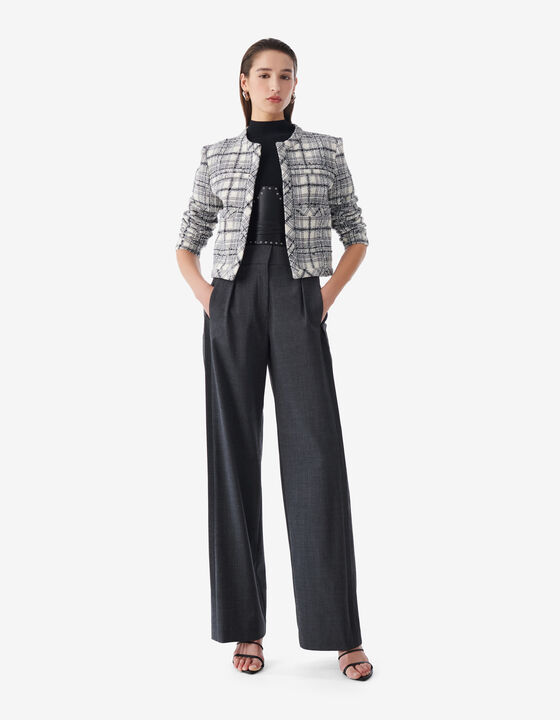 VESTE EN TWEED