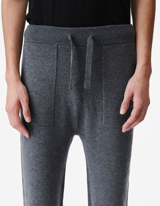 WOOL BLEND JOGGERS