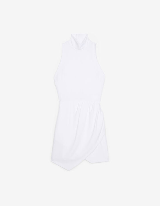 SHORT SLEEVELESS DRESS