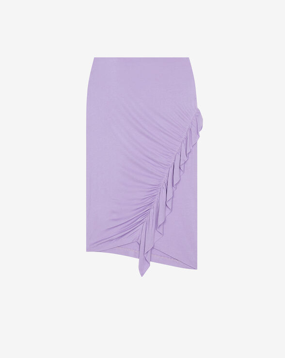 ALBERTA FITTED RUFFLED SKIRT