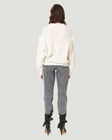 ACIA LONG SLEEVE CREWNECK KNIT SWEATER  image number null