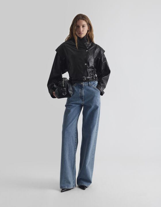 VESTE EN CUIR