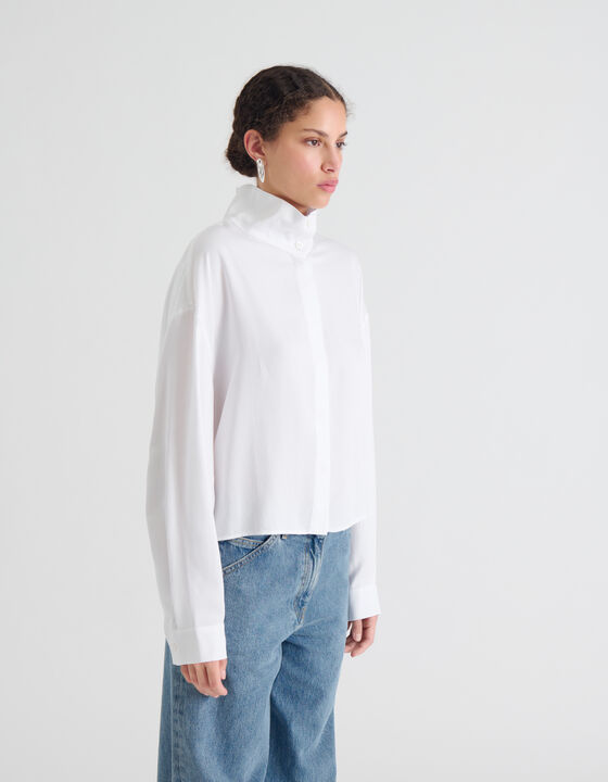 CHEMISE &Agrave; DOS CROIS&Eacute;
