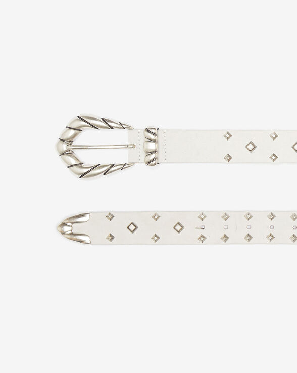 CEINTURE EN CUIR EMBELLA STUDS