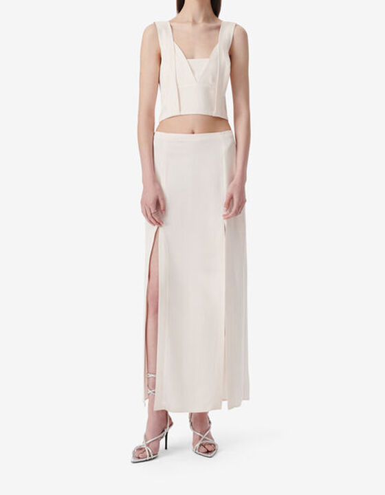 LONG SKIRT WITH SLITS