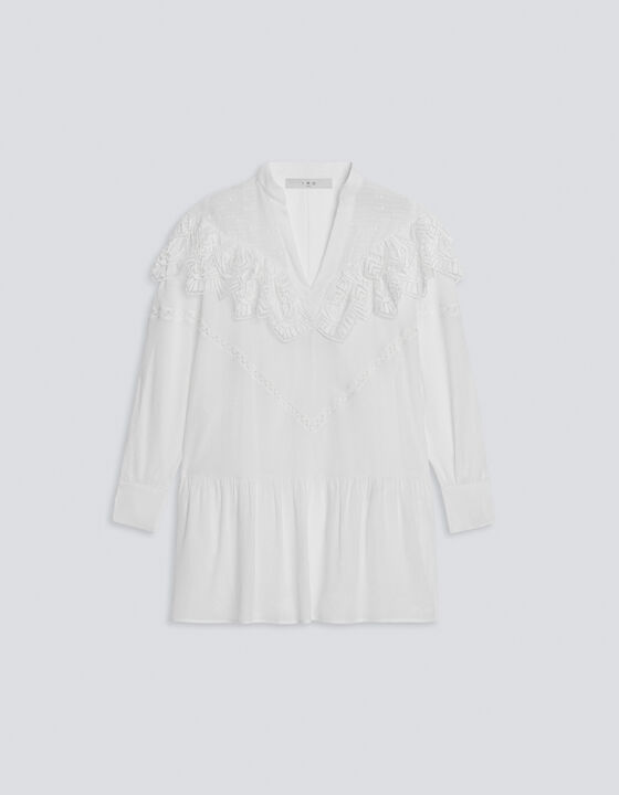 DOVY LACE LAYERED DRESS