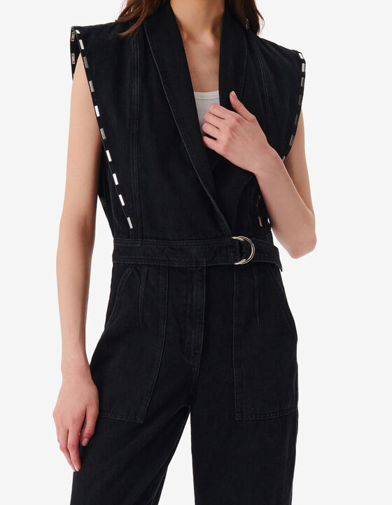 SLEEVELESS JUMPSUIT