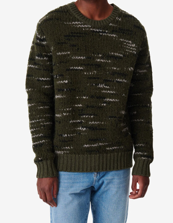 PULL BICOLORE EN LAINE