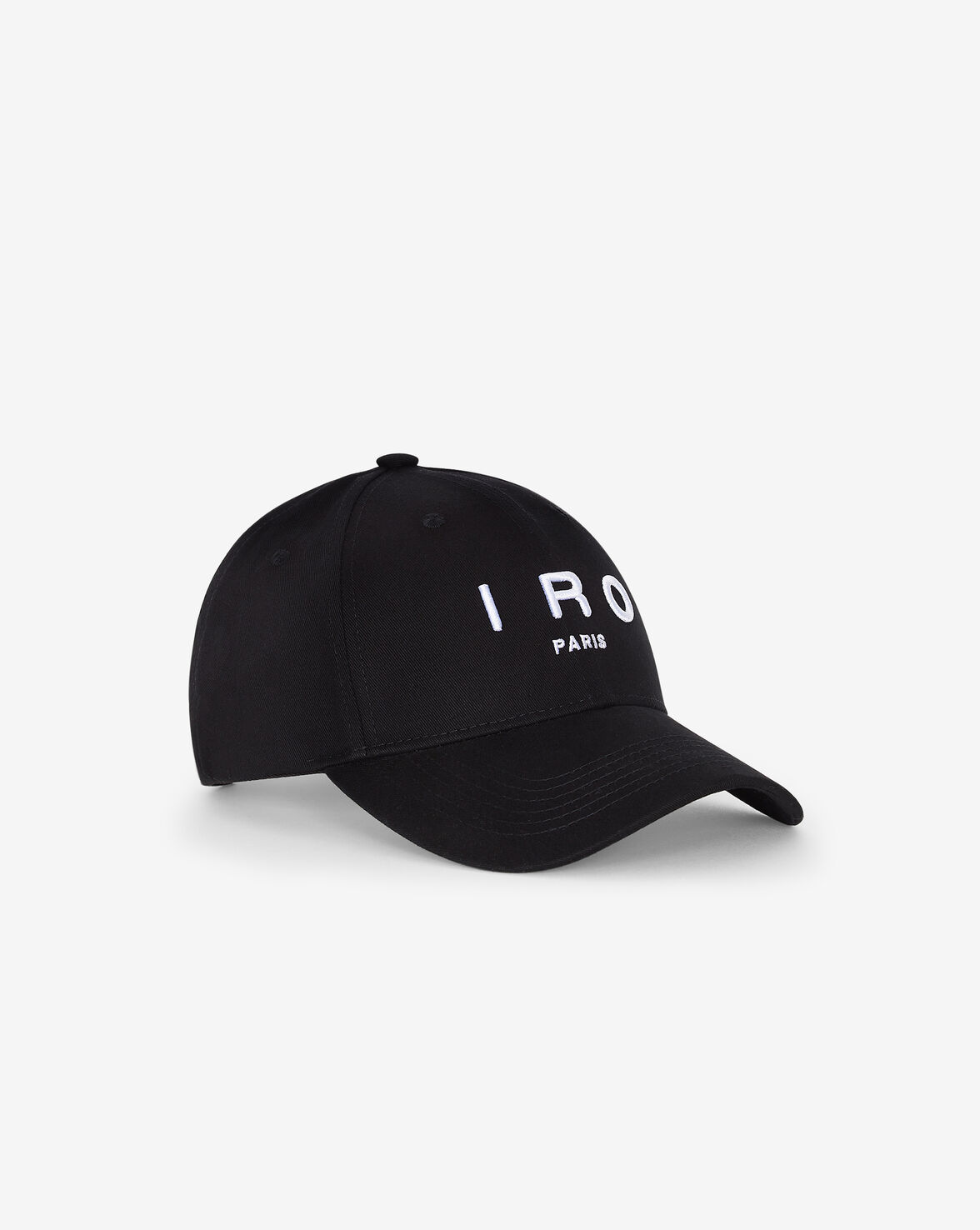 Shop Iro Grebine Embroidered Baseball Cap In Black/white