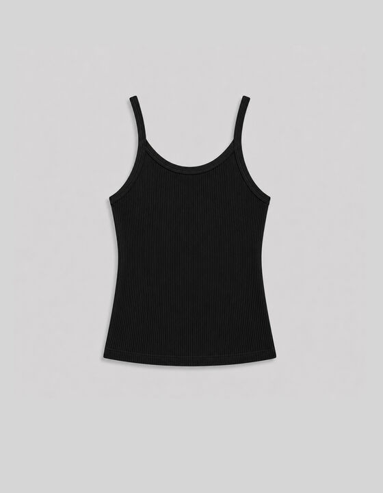 RIBBED TANK TOP