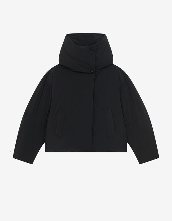 OVERSIZED HOODED DOWN JACKET