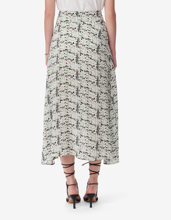 PRINTED LONG SKIRT