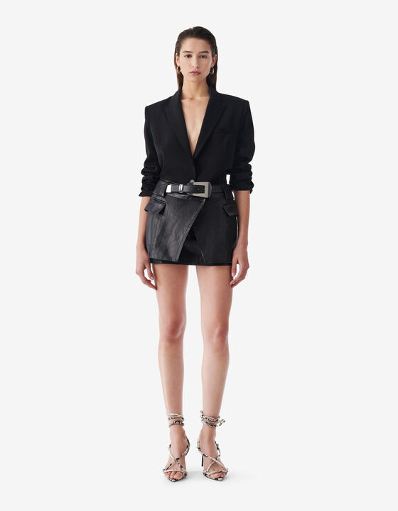 LEATHER SKIRT