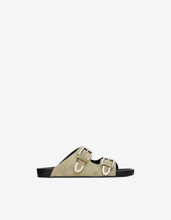 TOILE FLAT MULES