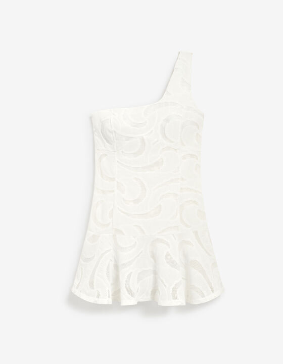 ASSYMETRIC LACE DRESS