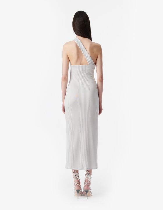 ASYMMETRICAL MIDI DRESS
