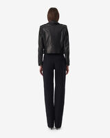ASHVILLE LEATHER BIKER JACKET image number null