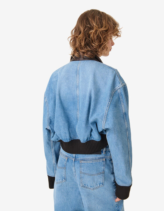 VESTE COURTE EN DENIM