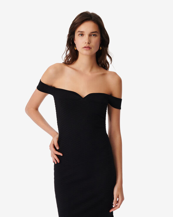 NUNZIA SHORT FITTED DRESS
