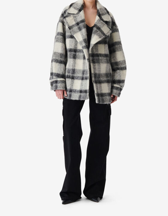 CHECKERED COAT