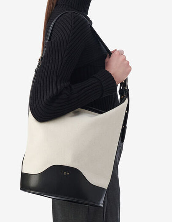 CANVAS BUCKET BAG