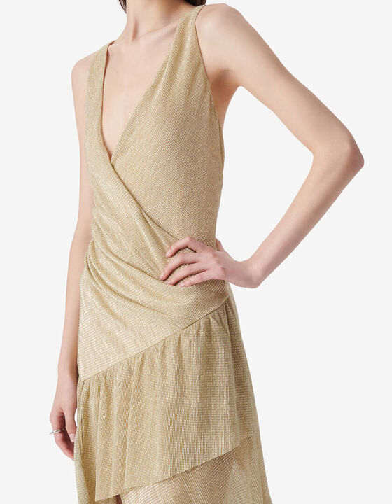 ROBE LONGUE ASYM&Eacute;TRIQUE