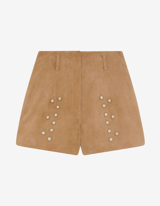 SHORT EN DAIM