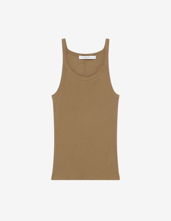 RIBBED TANK TOP
