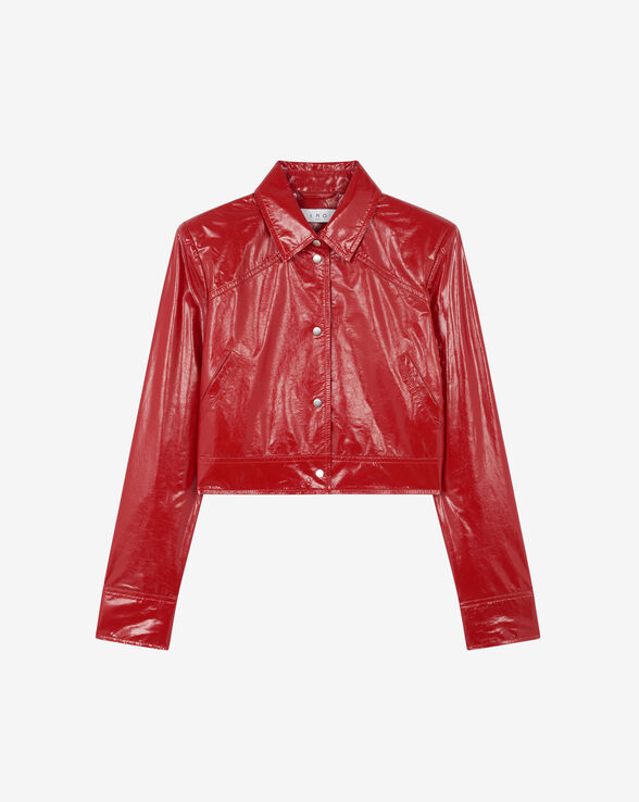 VESTE EN CUIR VERNI DEVTA