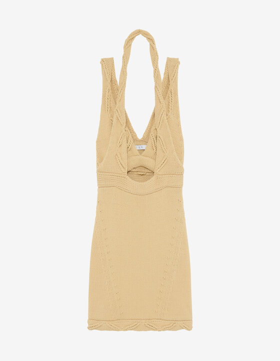 ROBE COURTE EN TRICOT