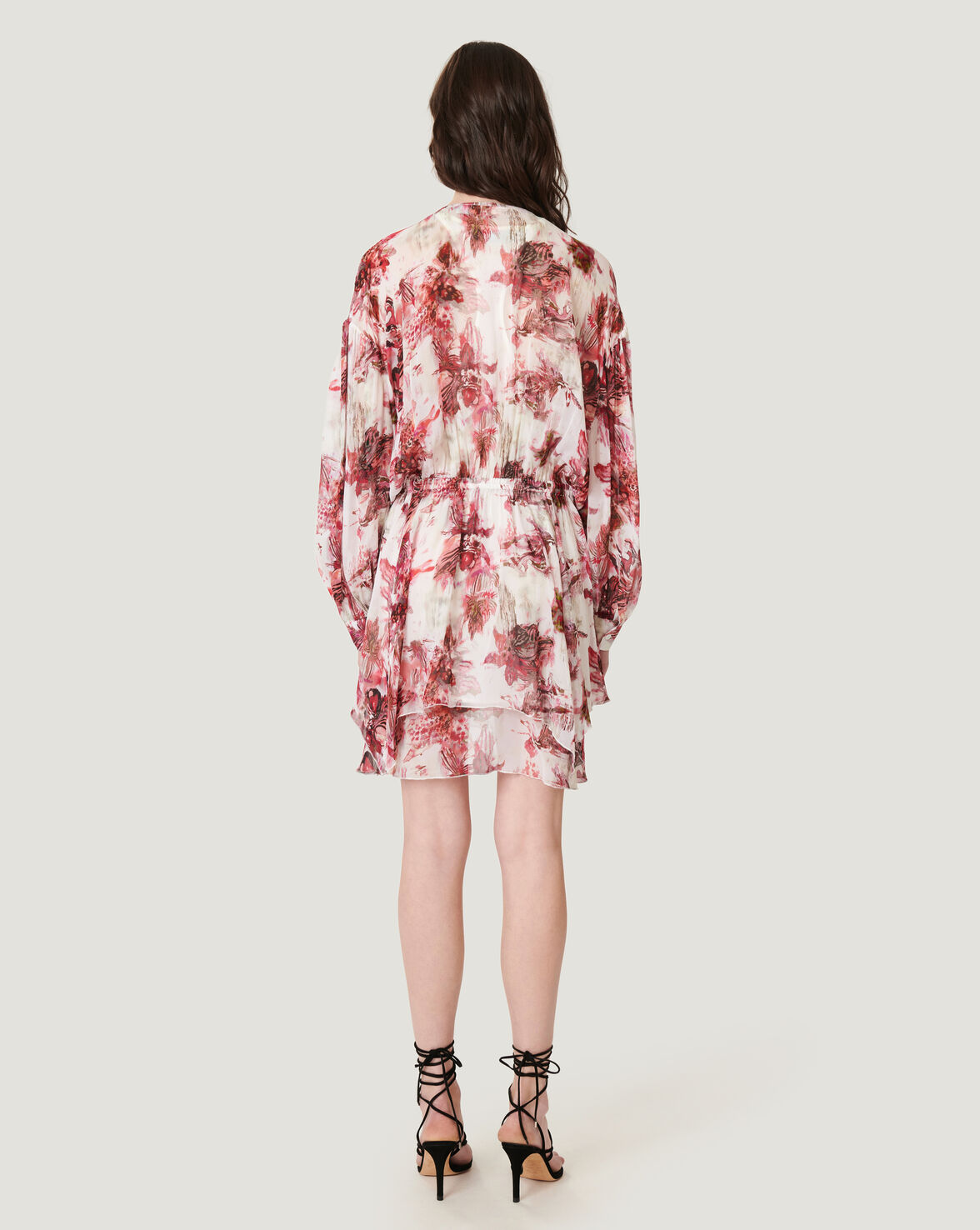 GARETH FLOWY FLORAL MINI DRESS image number null
