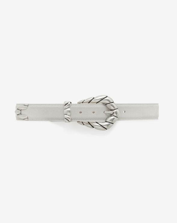 EMBELLA SUEDE LEATHER BELT