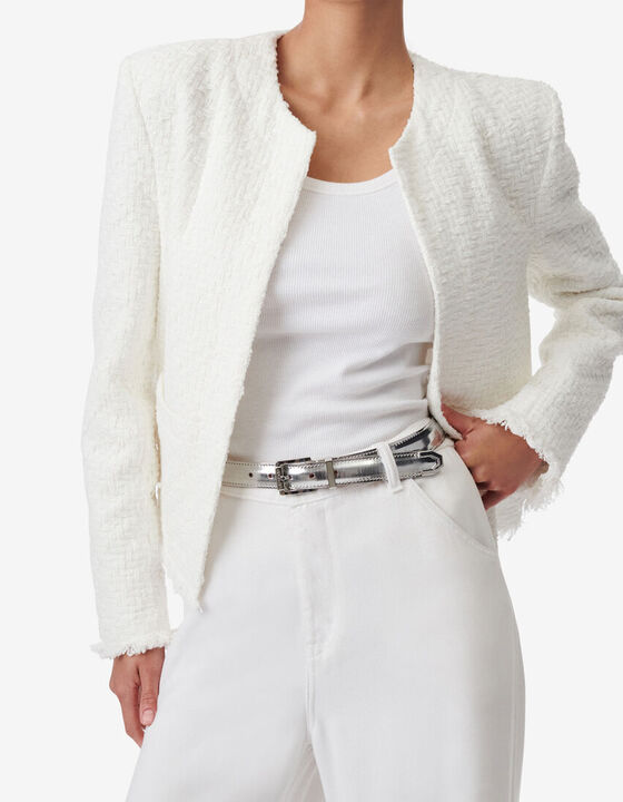 VESTE CLASSIQUE EN TWEED