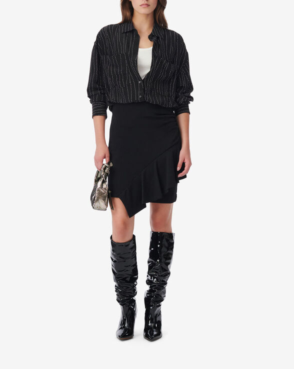 CLEA SHORT RUFFLED SKIRT