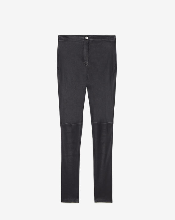 ALEXIA STRETCH LEATHER PANTS