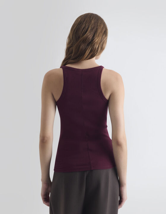 RIBBED TANK TOP