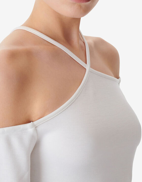 CROPPED CUT-OUT T-SHIRT