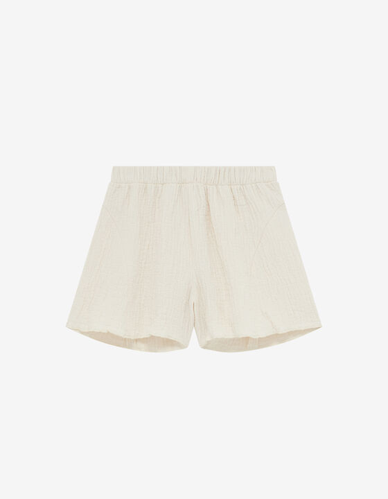 SHORT FLUIDE EN JACQUARD