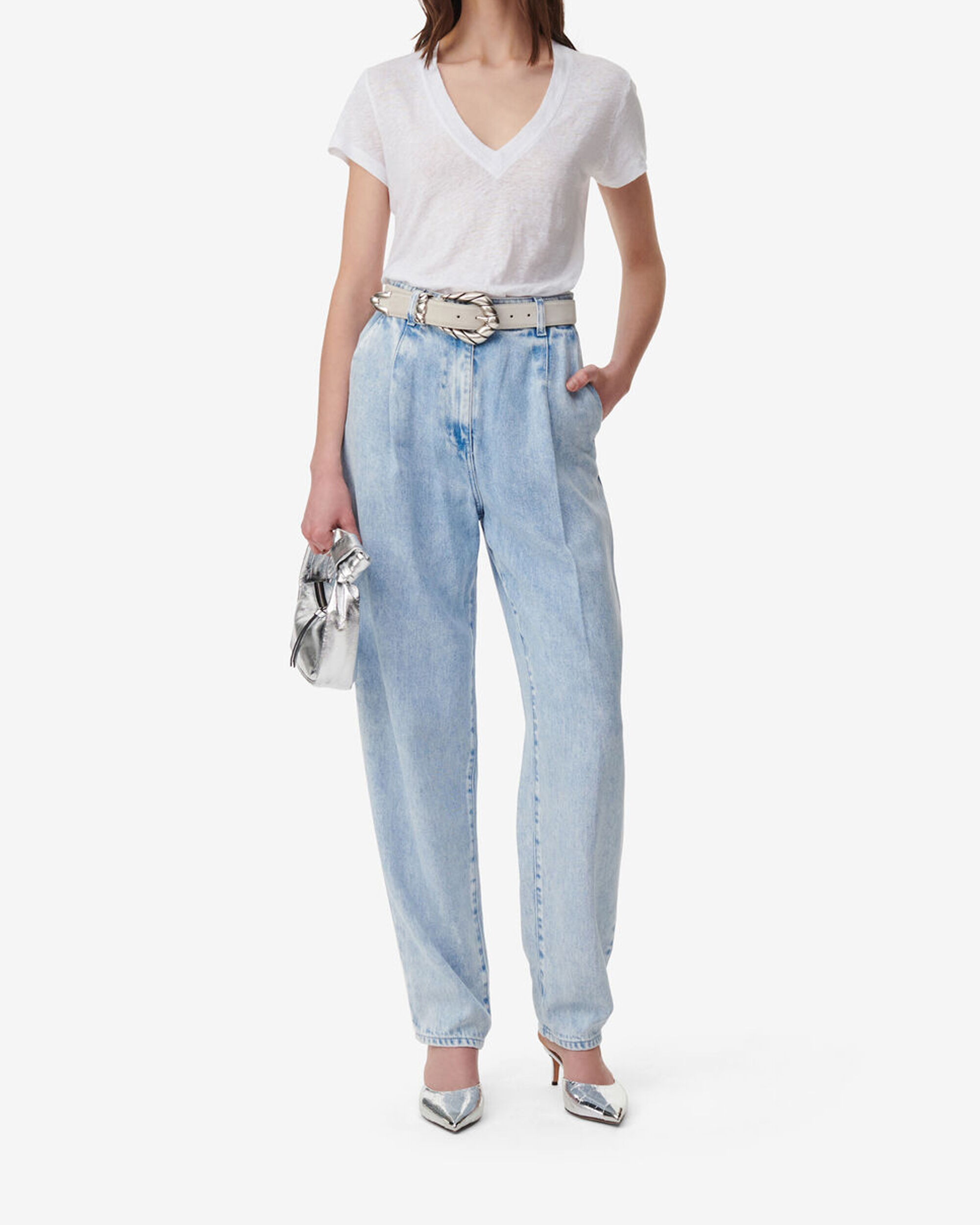 IRO Gretta tapered-leg jeans - Grey