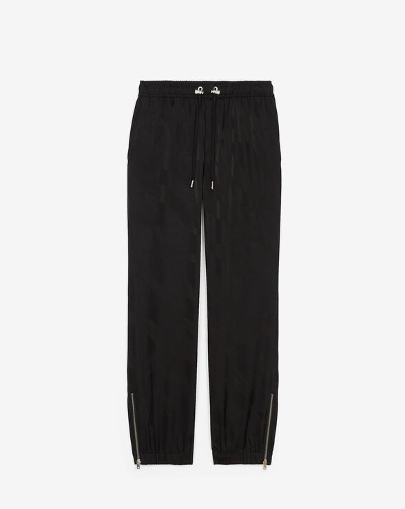 AICHO JACQUARD PATTERNED SWEATPANTS
