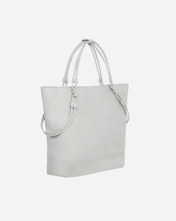 TOTIRO LEATHER LOGO TOTE BAG