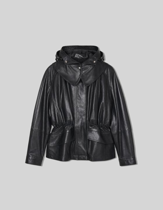 PARKA EN CUIR
