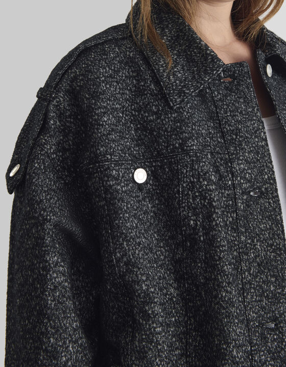 OVERSIZED CINCHED JACKET