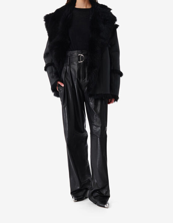 REVERSIBLE LEATHER JACKET
